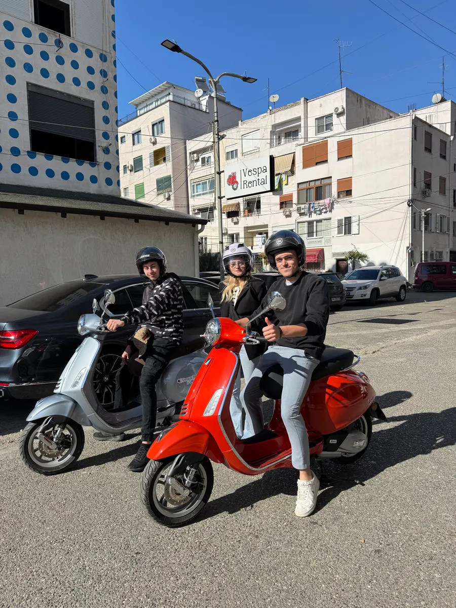 Custom Vespa tour Durrës - Design Your Ride